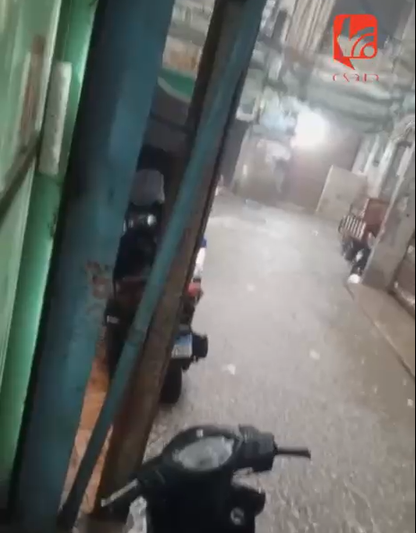 اللجنة الشعبية في برج البراجنة تتحدث لصدى عن أسباب غرق حارات المخيم