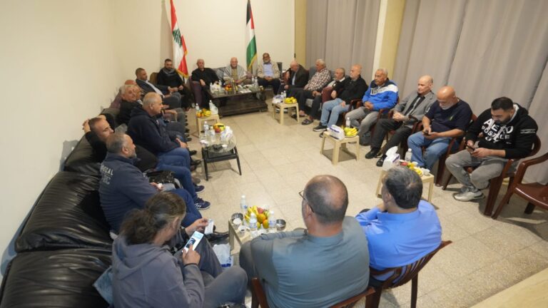 لقاء شعبي في المعشوق بمنطقة صور جنوب لبنان 